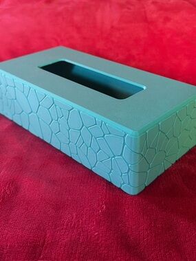 Textured Tissue Box Cover